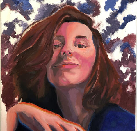 Self portrait with an element of chromatic aberration.