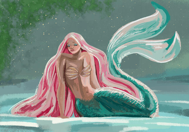 Mermay 2023, digital drawing.